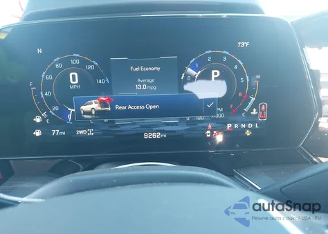 2025 Chevrolet Suburban 4Wd Z71 z USA, uszkodzony, nr VIN 1GNS6DRL1SR227490